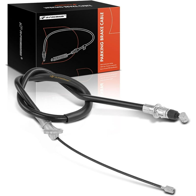 A-Premium Rear Driver Side Parking Brake Cable Assembly Compatible