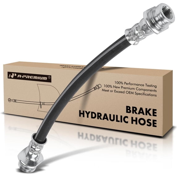 A-Premium Rear Driver or Passenger Brake Hydraulic Hose Compatible with Select Chevy Models - Spark 2016 2017 2018 2019 2020 - Replace# 95390030