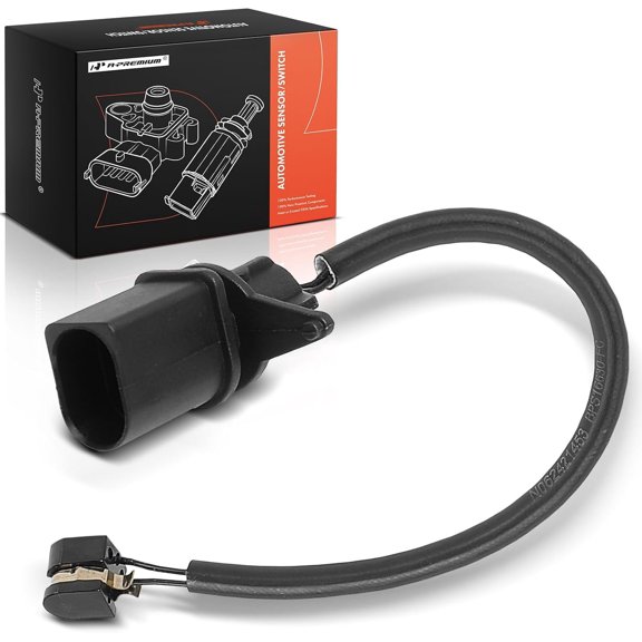 A-Premium Rear Driver or Passenger Brake Pad Wear Sensor Compatible with Audi R8 2008-2012/2014 - Replace# 420615437