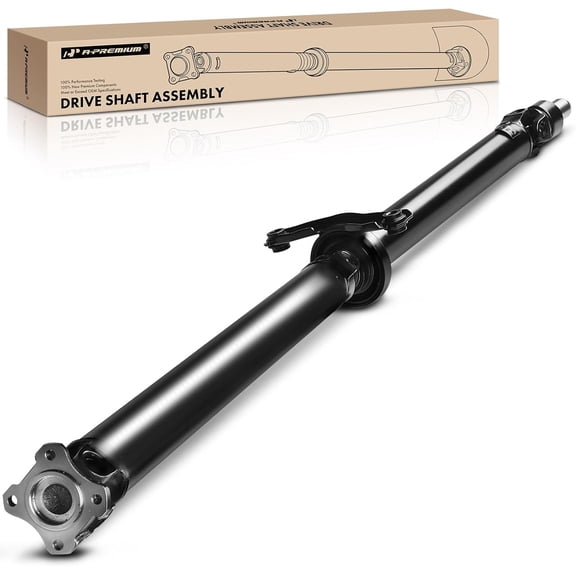 A-Premium Rear Drive Shaft Driveshaft Assembly Compatible with Subaru 2005-2009 Legacy 2.5L Driveshaft, 2008-2009 Legacy 2.0L, 2008-2009 Legacy 3.0L, [4-Speed Automatic Trans.], Replace# 27111AG01A