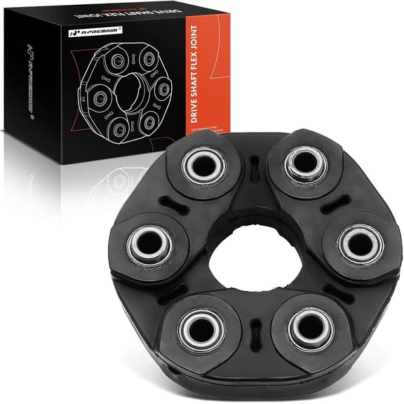 A-Premium Rear Driveshaft Coupler Flex Joint Coupling Without Accessory Compatible with Hyundai Santa Fe 2007-2019, Santa Fe Sport 2013-2018, Santa Fe XL 2013-2019, Veracruz & Kia Sorento 2011-2016