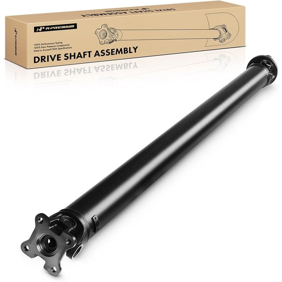 A-Premium Rear Driveshaft Prop Shaft Assembly Compatible with Ford F-150 2004-2008 Lincoln Mark LT 2006-2008 Crew Cab Pickup V8 5.4L 4WD Auto Trans.