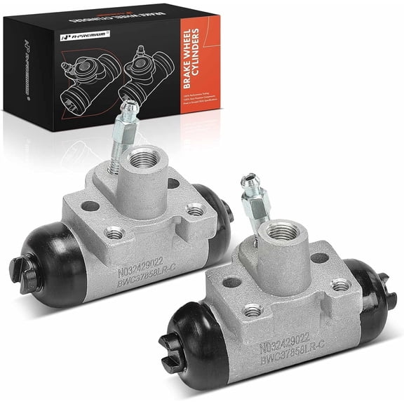 A-Premium Rear Drum Brake Wheel Cylinder Compatible with Select Honda Models - CR-V CRV 1997-2001, Accord 1991-2002, 2-PC Set - Replace# 43301S10003, 43301S84A02