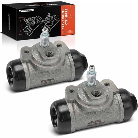 A-Premium Rear Drum Brake Wheel Cylinder Compatible with Toyota Models - Pickup 1979-1992/1994-1995(Bore: 7/8 inch), Previa 1991-1997, 2-PC Set, Driver and Passenger - Replace# 4755028021, 4755028020