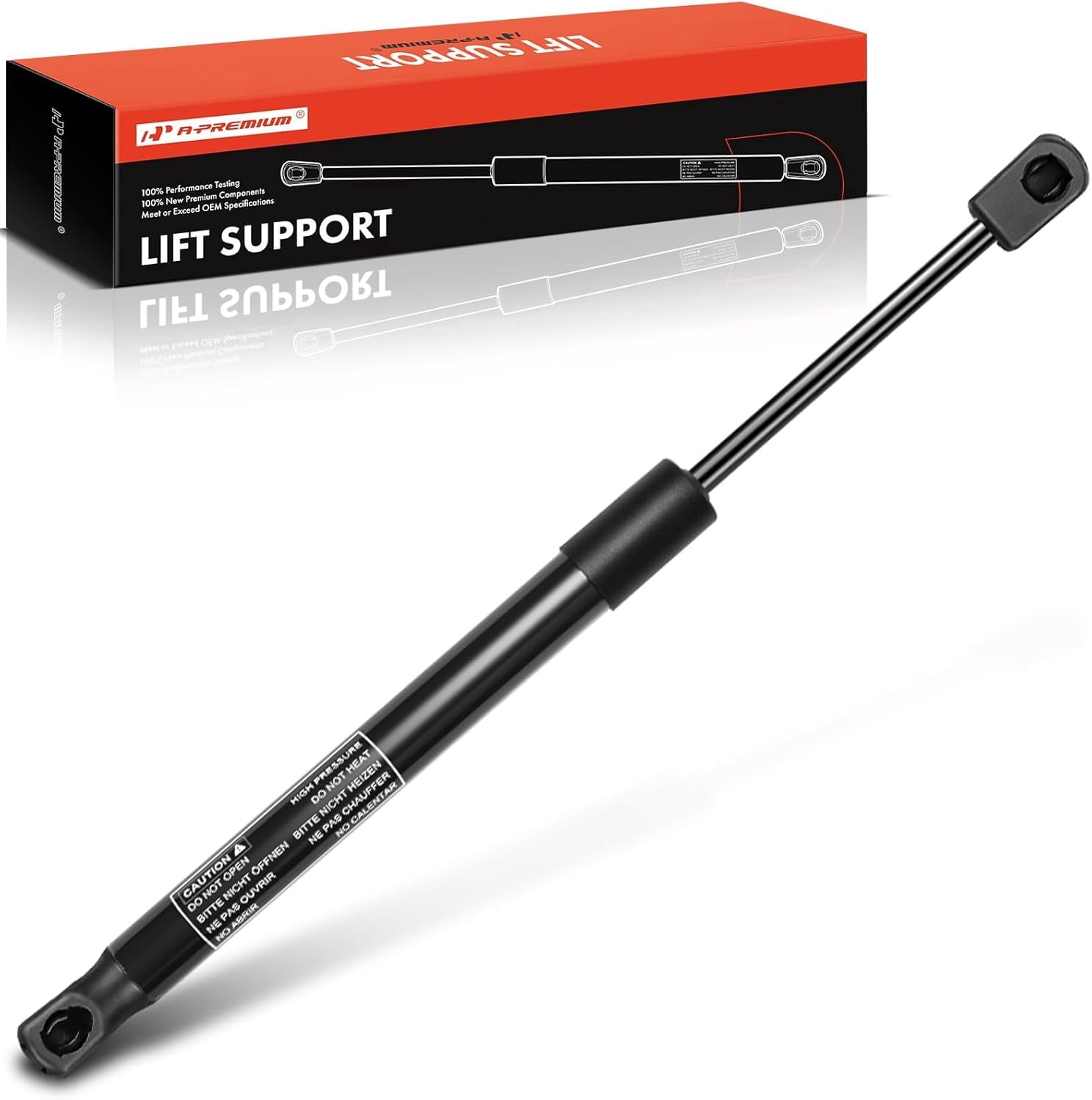 A-Premium Rear Engine Hood Lift Supports Gas Spring Struts Compatible with Porsche 911 Coupe Convertible 1999-2004 : 2007-2013