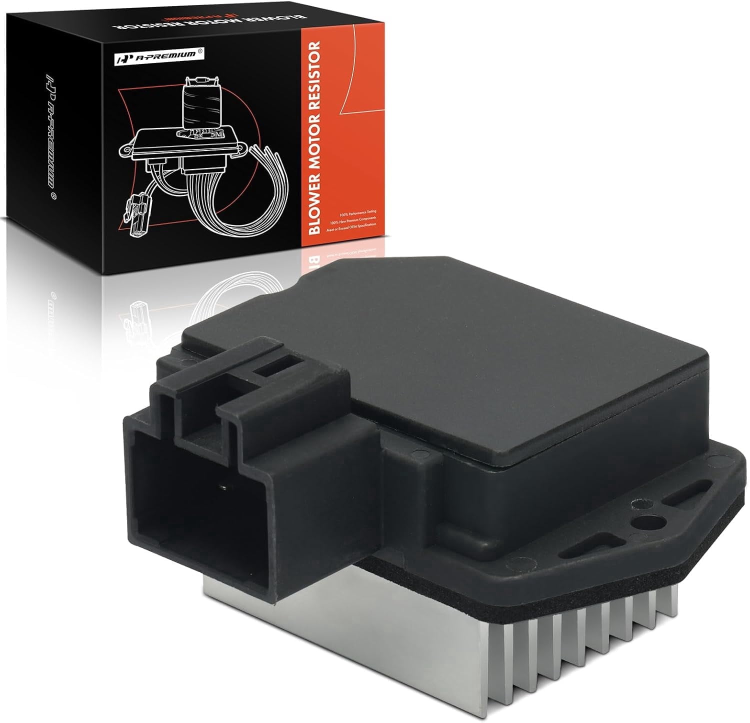 A-Premium Rear HVAC Blower Motor Resistor Compatible with Lexus & Toyota Vehicles - 2015-2021 Highlander, 2010-2020 Sequoia, 2011-2020 Sienna, 2017-2021 Land Cruiser, 2010-2020 GX460, 2016-2020 LX570