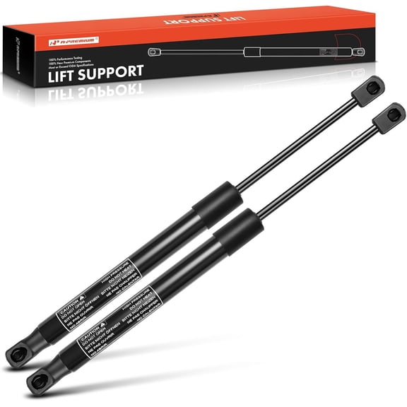 A-Premium Rear Hatch Lift Supports Shock Struts Compatible with Select Nissan Models - Leaf 2018 2019 2020 2021 2022 Hatchback - Replace# 904505SA0A, 904515SA2A(2PC Set)