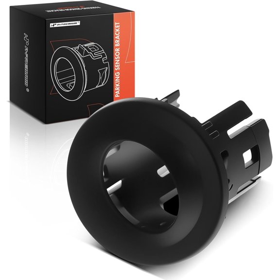 A-Premium Rear Inner Left Parking Assist Sensor Retainer Bezels Compatible with Select Ford Models - Bronco 2021 2022 2023 2024, Replace# M2DZ15K861CB