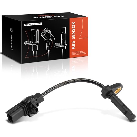 A-Premium Rear LH/RH ABS Wheel Speed Sensor Compatible with Acura RLX 2014 2015 2016 2017 2018 2019 2020, 3.5L - Rear Driver or Passenger Side, Replace# 57470TY2A01