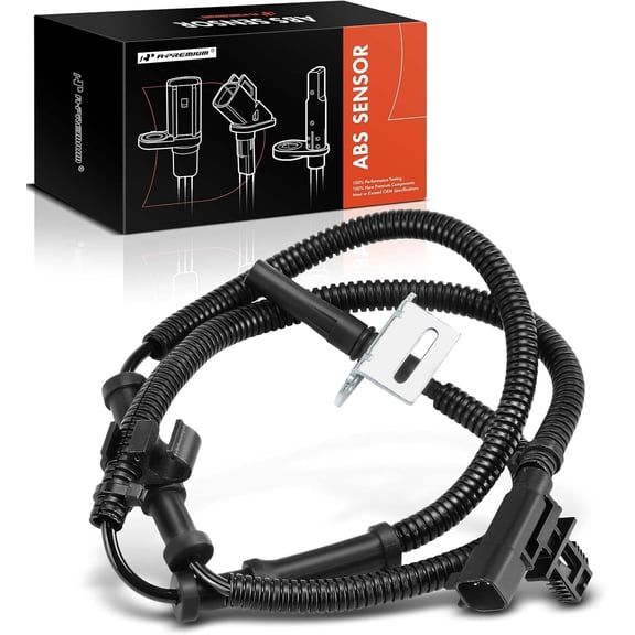 A-Premium Rear Left ABS Wheel Speed Sensor Compatible with 2018 Chevrolet Express 3500 4500 & GMC Savana 3500 4500 [with Dual Rear Wheels] - Rear Passenger Side