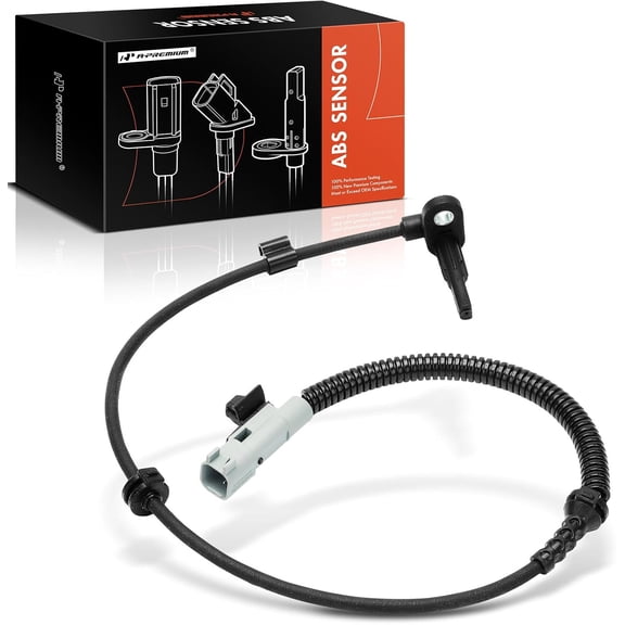 A-Premium Rear Left ABS Wheel Speed Sensor Compatible with Chevrolet Sonic 2012 2013 2014 2015 2016 2017 2018 2019 - Rear Left Driver Side