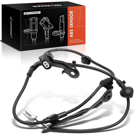 A-Premium Rear Left ABS Wheel Speed Sensor Compatible with Scion, Toyota Models - xB 2004-2006, xA 2004-2006, Echo 2000-2005