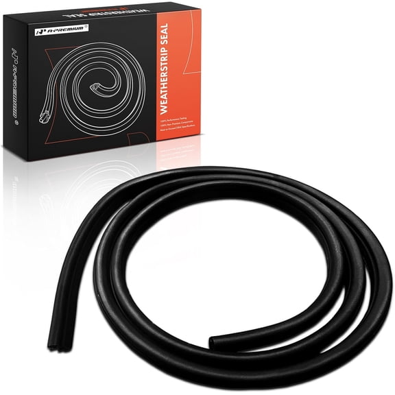 A-Premium Rear Left Car Door Weather Stripping Seal Strip Compatible with Ford Escape 2013 2014 2015 2016 2017 2018 2019, Sport Utility