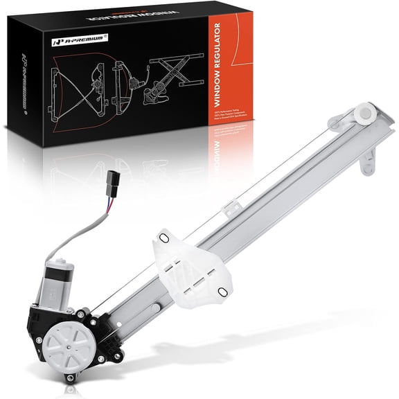 A-Premium Rear Left Driver Side Electric Power Window Regulator with Motor Compatible with Honda CR-V CRV 2017 2018 2019 2020 2021 2022