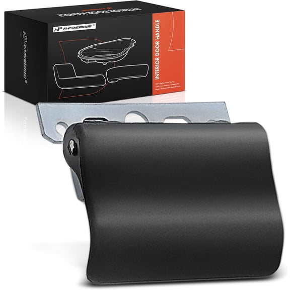 A-Premium Rear Left Driver Side Interior Door Handle Compatible with Ford E-150, E-250 Econoline, E-350 Club Wagon, E-450 E-550 F-250 F-350 F-450 F-550 Super Duty, Aerostar, Excursion, Textured Black