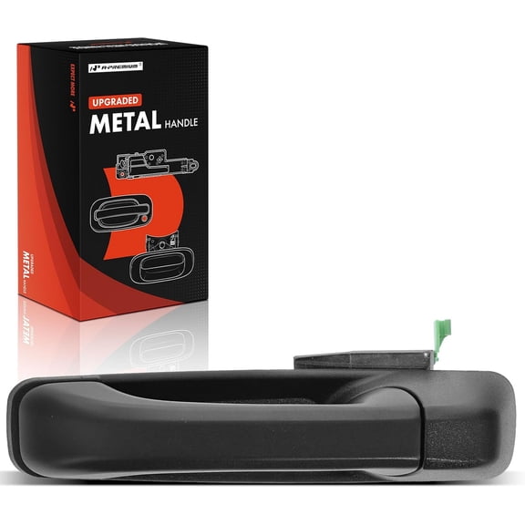 A-Premium Rear Left Driver Side Upgraded Metal Exterior Door Handle Compatible with Ram 1500 2011-2018, 1500 Classic 2019-2021, 2500 3500 4500 5500 2011-2021 & Dodge Ram 1500 2500 3500, Primed Black