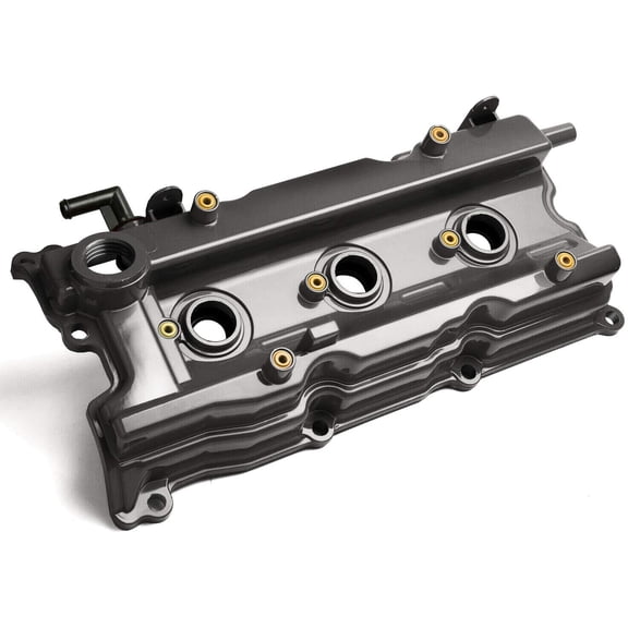 A-Premium Rear Left Engine Valve Cover with Gasket Compatible with Nissan Altima 2002-2006 Maxima 2002-2008 Quest 2004-2009 Murano 2003-2007 V6 3.5L
