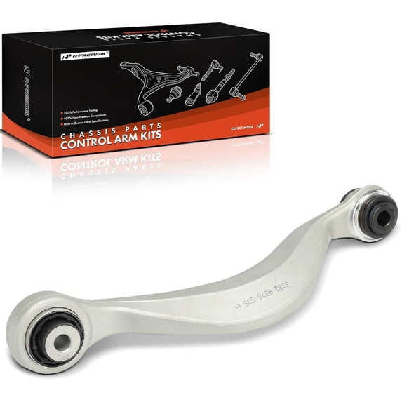 A-Premium Rear Left Upper Control Arm with Bushing, Compatible with BMW 530e 2018-2023, 530i 2017-2023, 540d xDrive 2018, 540i, M550i xDrive, 740i, 745e, 750i xDrive, Alpina B7, M760i xDrive