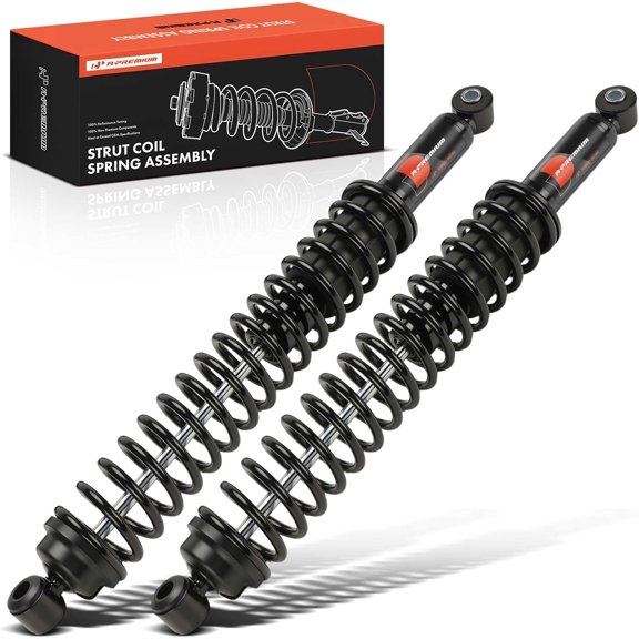 A-Premium Rear Load Adjusting Towing Shock Absorbers Compatible with Ford Bronco, F-100, F-150, F-250, F-350, Ranger & Mazda B2300, B2500, B3000, B4000, RWD