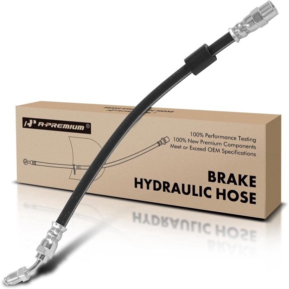A-Premium Rear Outer Brake Hydraulic Hose Compatible with Select Mercedes-Benz Models - G55 AMG 2005-2011, G63 AMG 2018, G65 AMG 2016-2018 - Replace# 463428073528