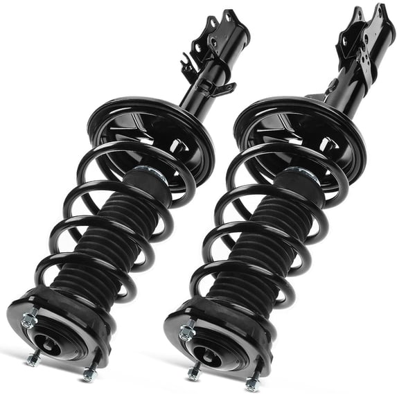 A-Premium Rear Pair (2) Complete Strut & Coil Spring Assembly Compatible with Toyota Camry 1992 1993 1994 1995 1996 L4 2.2L, Driver and Passenger Side