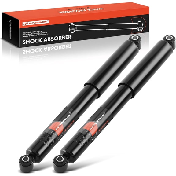 A-Premium Rear Shocks Compatible with Dodge Sprinter 2500 2007-2009, Sprinter 3500 2009 & Mercedes-Benz Sprinter 2500 2017-2x Replacement Suspension Shock Absorber Strut