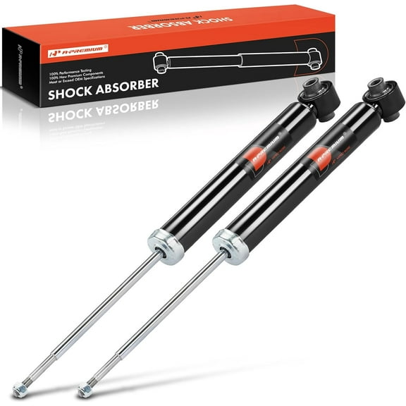 A-Premium Rear Pair (2) Shock Absorber Compatible with Chevrolet Malibu 2016-2023 & Buick Regal Sportback 2018, Driver and Passenger Side