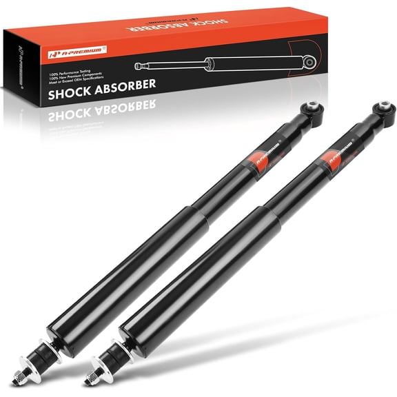 A-Premium Rear Pair (2) Shock Absorber Compatible with Mazda CX-9 2007-2015 DOHC, Driver and Passenger Side