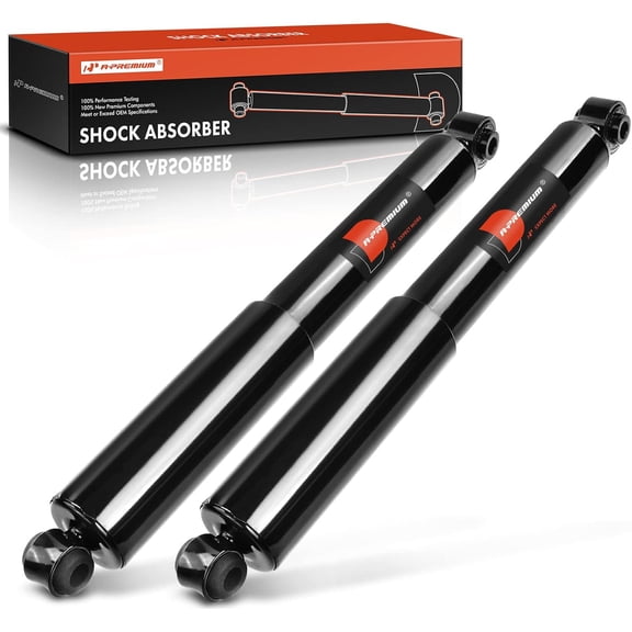 A-Premium Rear Pair (2) Shock Absorber Compatible with Nissan Frontier 2009-2021, Xterra 2005-2015, 4WD, Driver and Passenger Side