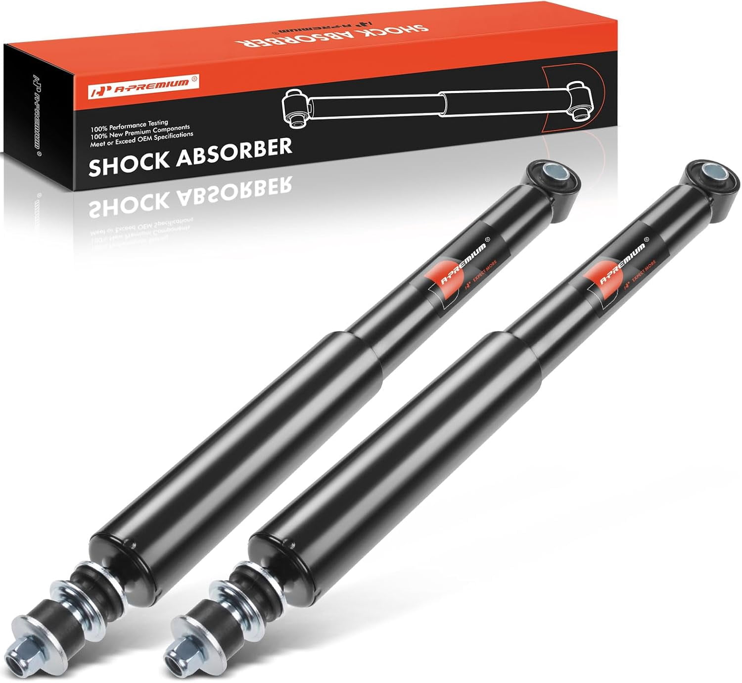 A-Premium Rear Pair (2) Shock Absorber Compatible with Toyota 4Runner ...