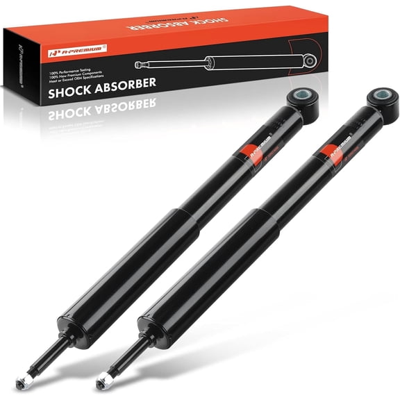 A-Premium Rear Shocks Compatible with Toyota Sequoia 2003-2007 - 2x Replacement Suspension Shock Absorber Strut