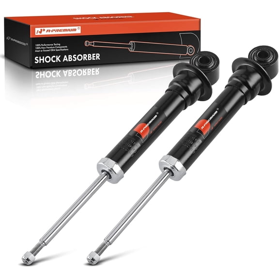 A-Premium Rear Pair (2) Shock Struts Absorbers Compatible with Ford Taurus Taurus X Freestyle Five Hundred Mercury Montego Sable, Driver and Passenger Side