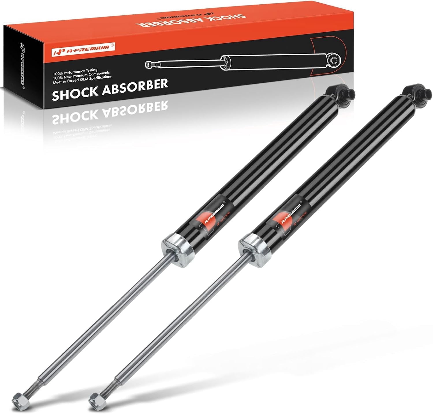 A-Premium Rear Pair (2) Strut Shock Absorber Compatible with Chevrolet Sonic 2012-2020 Driver and Passenger Side