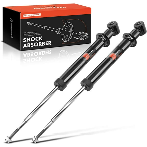 A-Premium Rear Pair (2) Struts Shock Absorber Compatible with Saturn LS LS1 LS2 LW1 LW2 2000, L100 2001-2002, L200 LW200 LW300 2001-2003, L300 2001-2005, Driver and Passenger Side