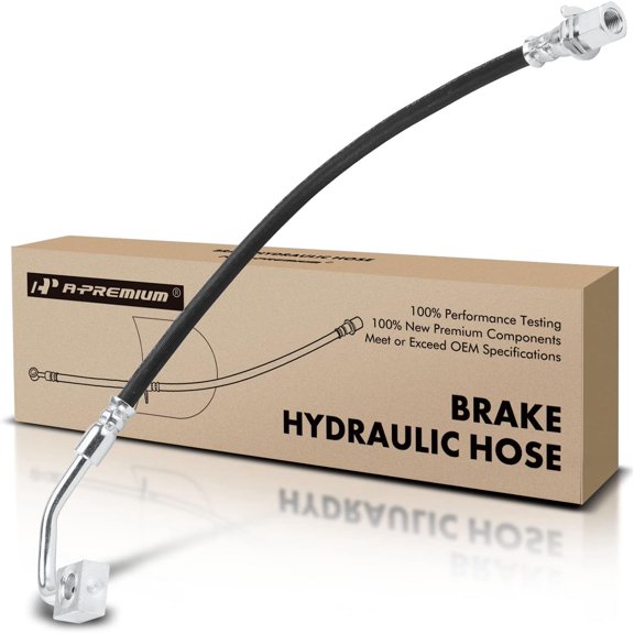 A-Premium Rear Passenger Brake Hydraulic Hose Compatible with Dodge and Chrysler Models - Intrepid 2001-2004, Concorde 2001-2004, 300M 2002-2004 3.5L - Replace# 4779220AA