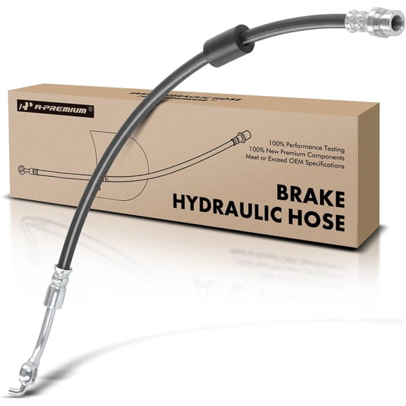 A-Premium Rear Passenger Brake Hydraulic Hose Compatible with Select Hyundai and Genesis Models - Genesis 2015-2016, G80 2017-2020 - Replace# 58738B1000