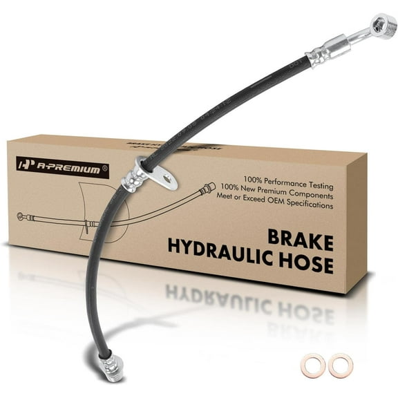 A-Premium Rear Passenger Brake Hydraulic Hose Compatible with Select Acura Models - ILX 2016 2017 2018 2019 2020 2021 - Replace# 01466TV9A00