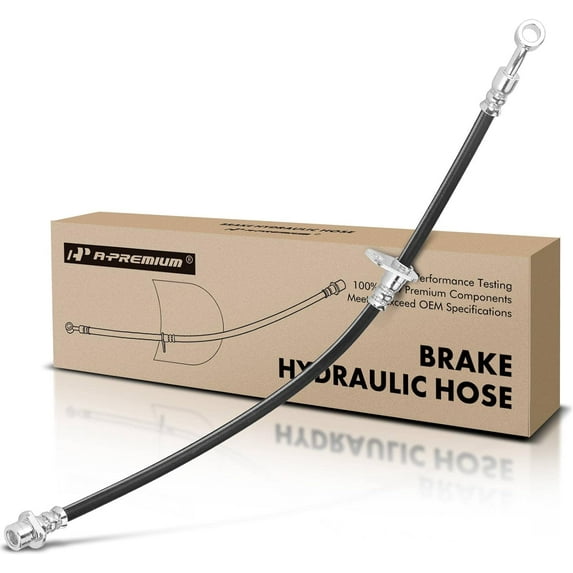 A-Premium Rear Passenger Brake Hydraulic Hose Compatible with Select Acura Models - TSX 2004 2005 2006 2007 2008 2.4L - Replace# 01466SEAE00