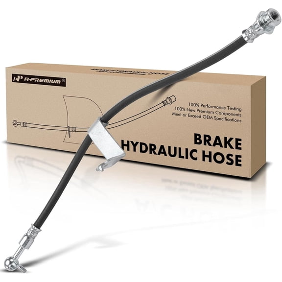 A-Premium Rear Passenger Brake Hydraulic Hose Compatible with Select Chevy Models - Spark EV 2014 2015 2016 - Replace# 95475989