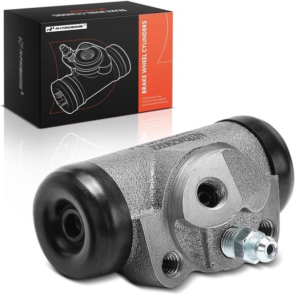A-Premium Rear Passenger Drum Brake Wheel Cylinder Compatible with Select Ford, Jeep, Lincoln, Mercury, Edsel, Hudson and Nash Models - Mercury, F-100, F-150, F-250, Continental, Club, Custom, Cougar
