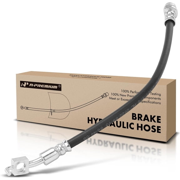 A-Premium Rear Passenger Outer Brake Hydraulic Hose Compatible with Select Volvo Models - V60 Cross Country 2015 2016 2017 - Replace# 32246100