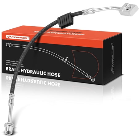 A-Premium Rear Passenger Side Brake Hydraulic Hose Compatible with Select Chevrolet and GMC Models - C4500 Kodiak, C5500 Kodiak, C4500 Topkick, C5500 Topkick, 2003-2009 - Replace# 15073630, 10369364