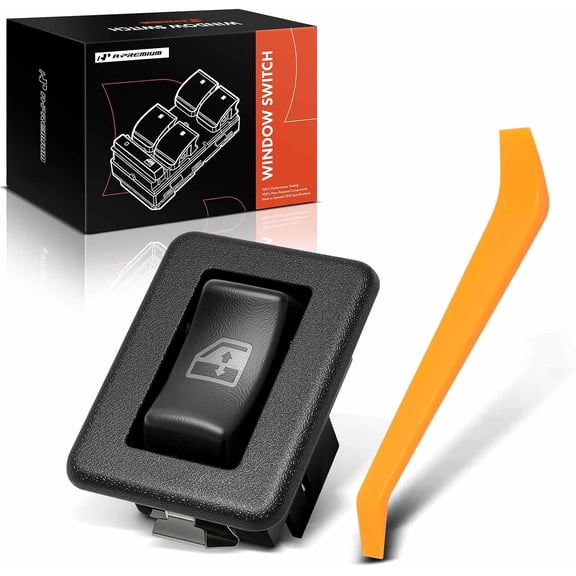 A-Premium Rear Power Window Switch Compatible with Chevrolet Blazer 1995-2005, S10 2001-2004 & Oldsmobile Bravada 1996-2001 & GMC Jimmy 1995-2001, Sonoma 2001-2004