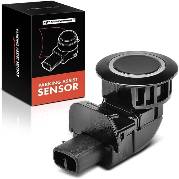 A-Premium Rear Reverse Backup Parking Assist Sensor Car Bumper PDC Compatible with Select Toyota Models - FJ Cruiser 2007 2008 2009 2010, 2 Blade, Replace# 8934133050