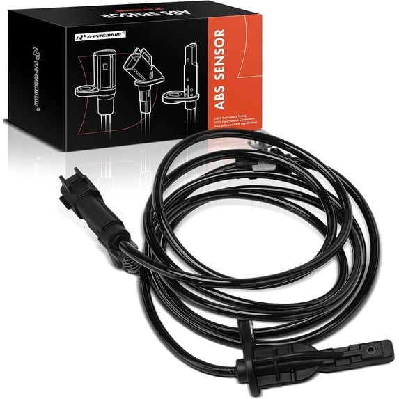 A-Premium Rear Right ABS Wheel Speed Sensor Compatible with Chevrolet & GMC Models - Silverado 1500, Silverado 1500 LD, Sierra 1500, 2019