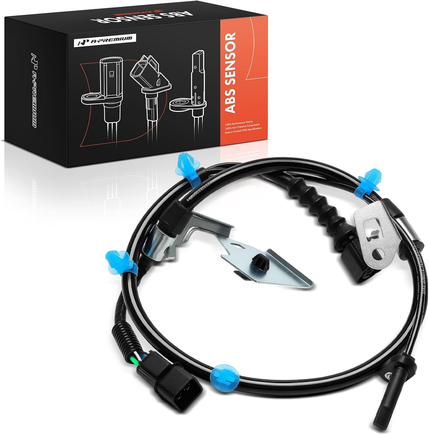 A-Premium Rear Right ABS Wheel Speed Sensor Compatible with Honda ...