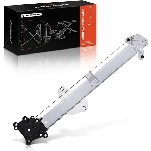 A-Premium Rear Right Passenger Side Electric Power Window Regulator Without Motor Compatible with Honda CR-V CRV 2017 2018 2019 2020 2021 2022