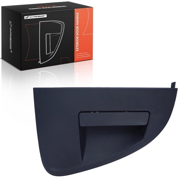 A-Premium Rear Right Passenger Side Exterior Door Handle Compatible with Chevrolet Sonic 2012-2018 Hatchback, Textured Black, Replace# 95471002