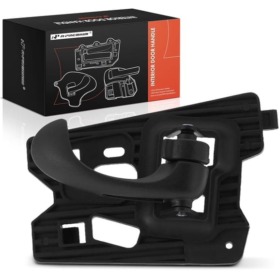 A-Premium Rear Right Passenger Side Interior Door Handle Compatible with Chevrolet Malibu 1997-2003, Classic 2005 & Oldsmobile Cutlass 1997-1999, Textured Black, Replace# 22601596