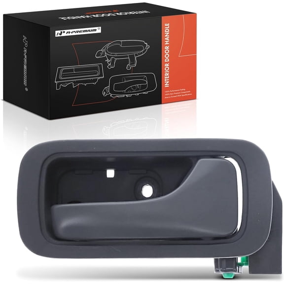 A-Premium Rear Right Passenger Side Interior Door Handle Compatible with Honda Element 2003-2011, Gray, Replace# 72620-SCV-A01ZB